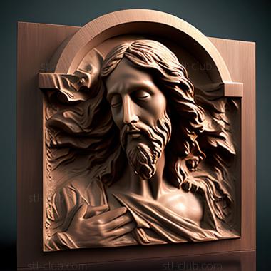 3D model st jesus (STL)